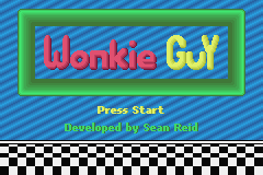 Wonkie Guy Title Screen